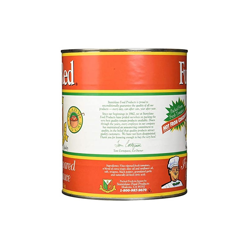 Full Red Fully Prepared Pizza Sauce #10