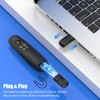 Presentation Clicker Wireless Presenter Remote Clicker, USB C PowerPoint Clicker