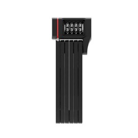 ABUS 87794 - Lucchetto pieghevole Bordo uGrip 5700/80C con supporto, con Barre da 5 mm, livello di sicurezza 7 - 80 cm, Colore: Rosso
