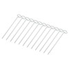 12Pcs Plant Stakes Reusable Plant Sticks Support Anti Rust Stem