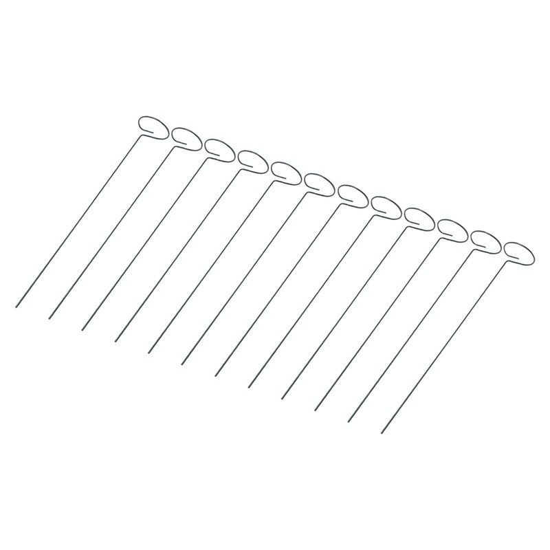 12Pcs Plant Stakes Reusable Plant Sticks Support Anti Rust Stem