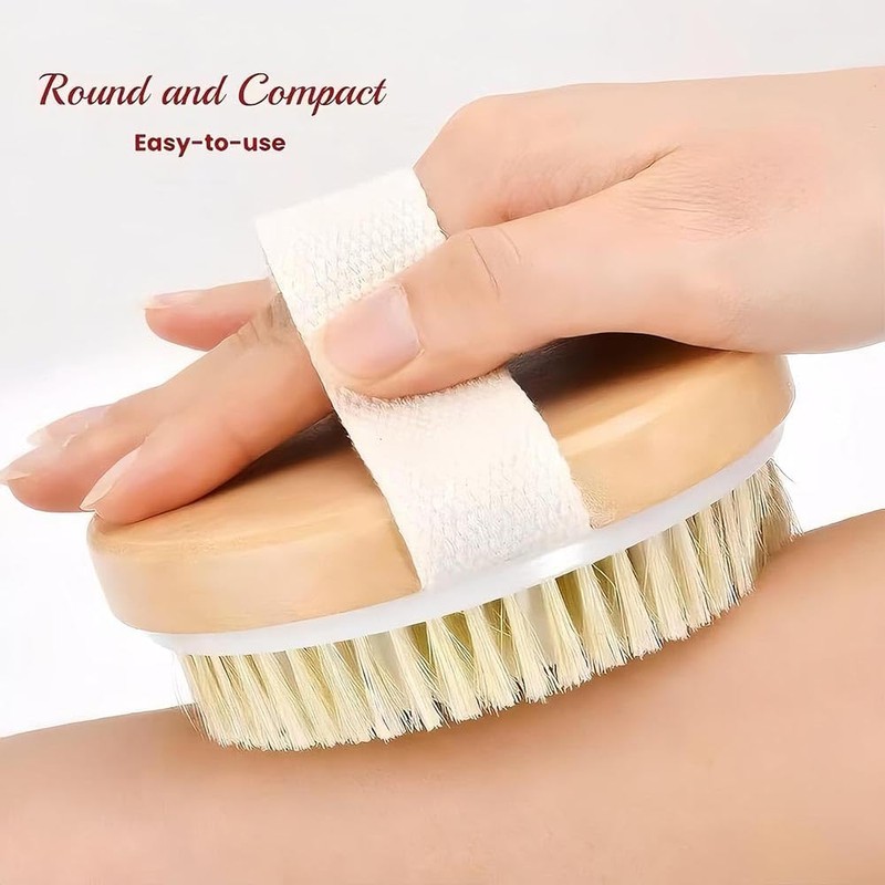Cepillo Corporal 2 en 1 KJRIVER – Exfoliante y Masaje