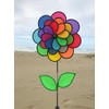 In the Breeze 2797 Triple Wheel Colorful Wind Spinner, 19"