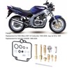 2 Sets Motorcycle Carburetor Rebuild Tool Replacement for F650 Mikuni