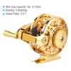 Portable All Metal Fishing Reels 5 Bearings 3.0:1 Gear Ratio