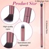 12 Pcs Concealer Brush Eyeshadow Applicators 2 In 1 Eyeshadow