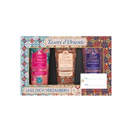 TESORI D'ORIENTE Gift Set | Cream Showers 3 x 75 ml (Ayurveda, Persian Dream and Byzantium) Shower Creams for Body Care | Wellness Rituals for Body & Senses