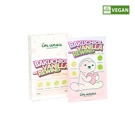 i'm unau BAKUCHIOL VANILLA REWIND MASK PACK 27ml * 5ea - i'm unau BAKUCHIOL VANILLA REWIND MASK PACK 27ml * 5ea