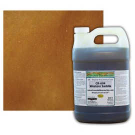 Concrete Resurrection Professional Easy to Apply Concrete Acid Stain-Western Saddle - 1 Gallon