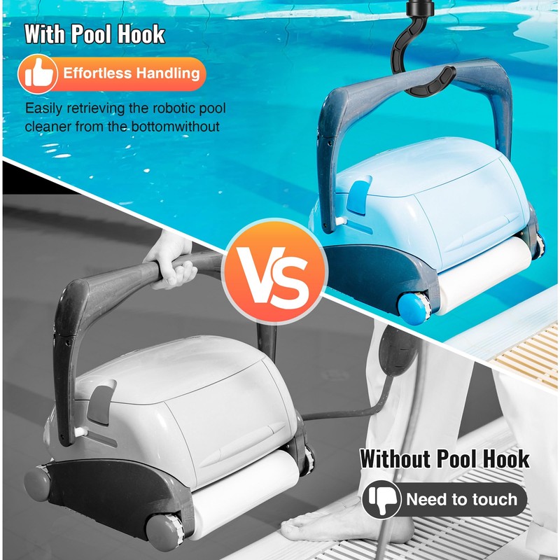 Dunkive Pool Hook for Robotic Pool Cleaner, Pool Hooks for