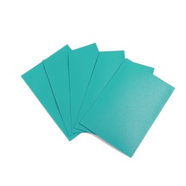 Arkero-G 60 Small Matt Card Sleeves Turquoise / Aqua (Matte Card Sleeves) - for Slim Games like Yu-Gi-Oh! Japanese Size