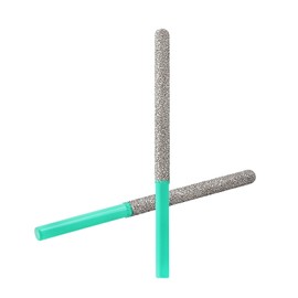Diamond Mortar Raking Bit LEKOMESH - 2pcs 7.2mm x 74mm Brickwork Joint Mortar Removal and Tuck Pointing for Old Mortar,Blown,Damaged Bricks or Natural Stone Removal,Round Shank
