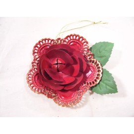 metal rose novelty bell