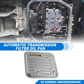 QUARKZMAN A604 40TE Automatic Transmission Filter Oil Pan Suitable Filter for Dodg Journey 2009-2020 No. 04504048 - Pack of 1