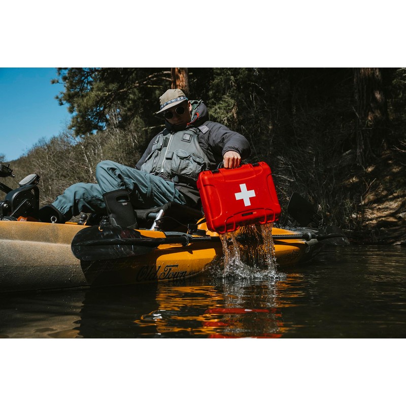 NANUK 903 Waterproof First Aid Box Empty – Durable, Medical