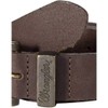 Wrangler Men's Basic Metal Loop Belt, Brown, 42cm (Manufacturer Size:110)