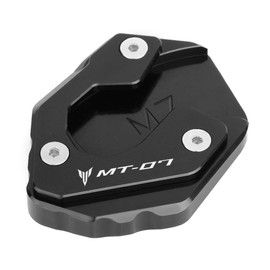 TREONK Motorcycle Side Stand Underlay Stand Support Extension for MT07 MT-07 MT 07 2015-2022