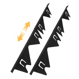 Stove Gap Covers Stainless Steel, 2 Pack Stove Gap Filler Stove Counter Gap Cover Heat Resistant & Easy to Clean Stove Guards Range Trim Kit Easy Retractable Length 13.8" to 27.5"