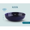KooK Pasta Bowl, Salad Bowls, Soup, Serving Bowls, Ceramic, Large