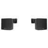 Universal Cube by Rockville Pair of 3.5" Black Home Theater