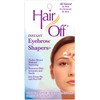 HairOff Instant Eyebrow Shapers 18 Each (Pack of 3)