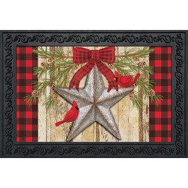 Briarwood Lane Festive Barnstar Winter Doormat