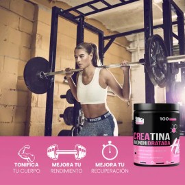 Creatina Monohidratada De 500g Heragen 100 Servis En Polvo                                                                                            