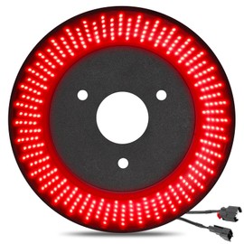 Upgraded Spare Tire Brake Light for Bronco 3rd Brake Light, 360 LEDs Super Bright Rear Third Brake Light Plug-and-Play Wheel Light fit for Bronco 2021 2022 2023 2024 2/4 door, Not for Sport/Raptor