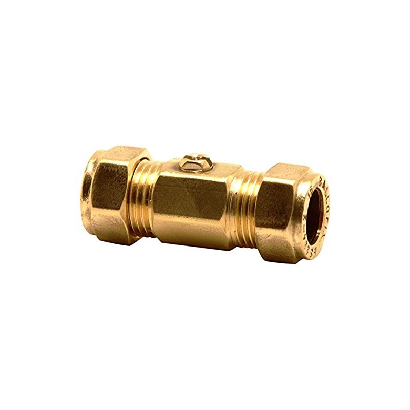 Merriway BH02902 Isolating Valve, 15mm - Brass