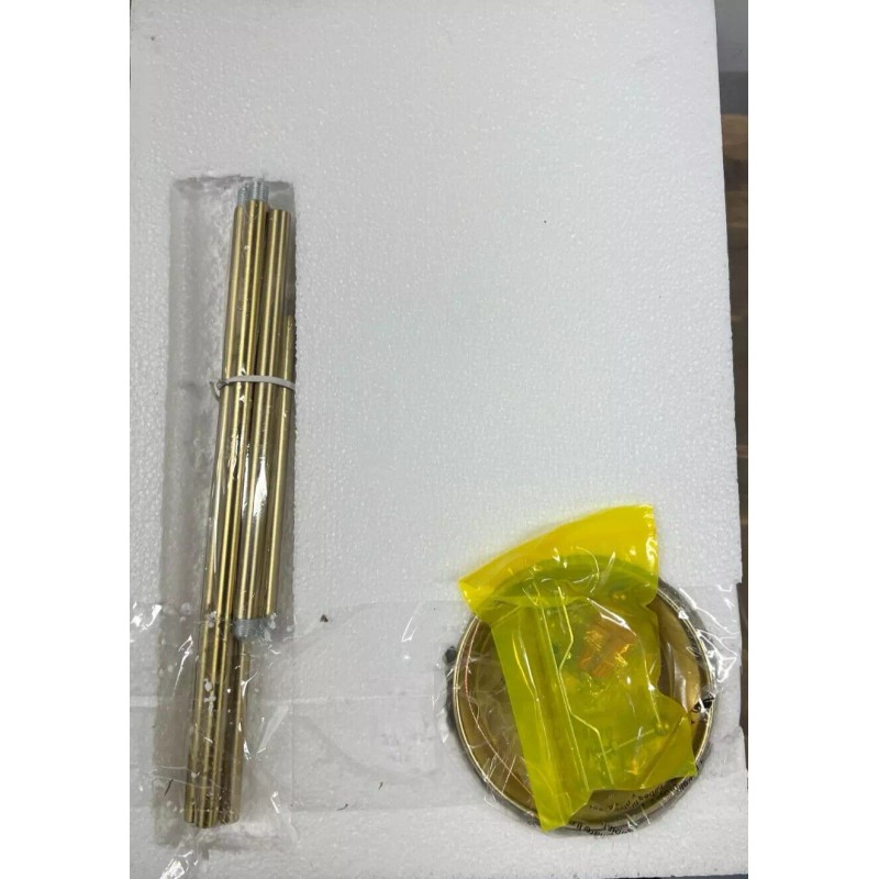 Light Society Sienna 1-Light Modern Bronze Pendant w/Clear Glass Shade