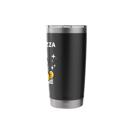 I Love Pizza Cute Kawaii Shiba Inu Eats Pizza Japanese Anime Stainless Steel Insulated Tumbler