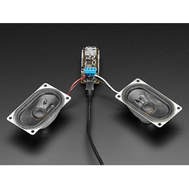 Adafruit Music Maker FeatherWing with Amplifier, Synth Player for MP3, OGG, WAV, MIDI 3436