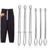 6Pcs Bodkin Drawstring Threader, Easy Quick Insert Drawstring Threader Tweezers