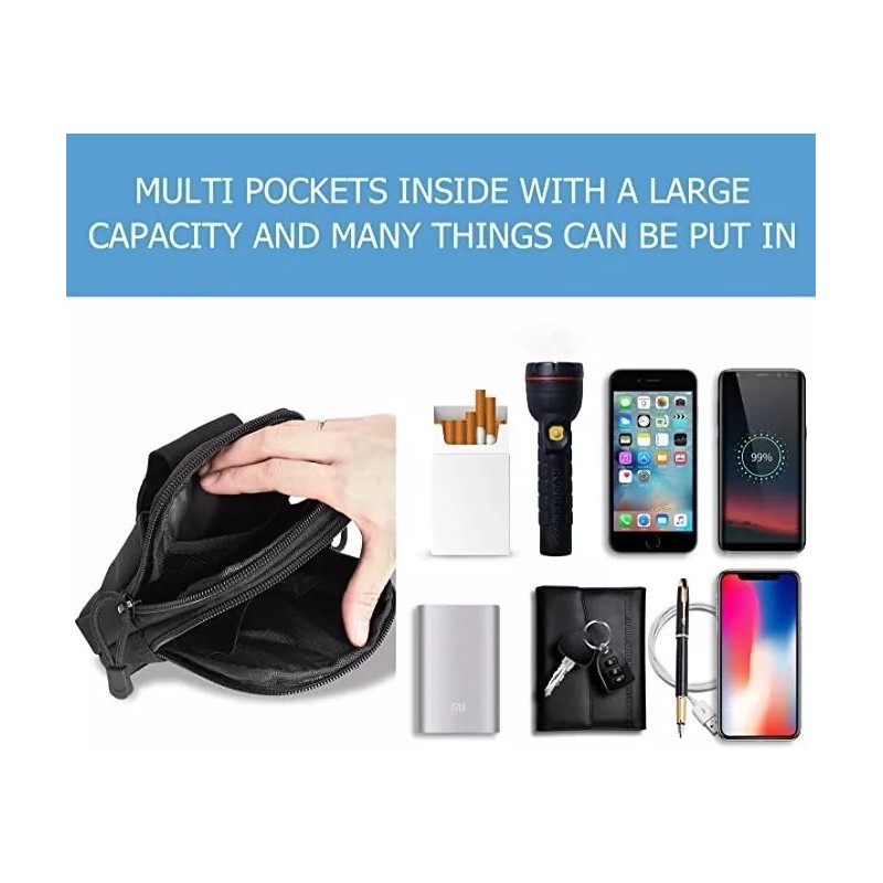 Mack222 Cinturón Táctico Con Bolsa De Cinturón Táctico Y Gancho