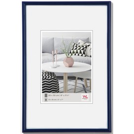 Walther design KL130H Galeria picture frame, 8.25 x 11.75 inch (21 x 29.7 cm), blue