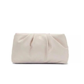 VICTORIA'S SECRET Top-Zip Clutch  Bag Cream
