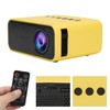 YT500 Mini Projector Portable Movie Projector with Audio and Video/USB/Memory
