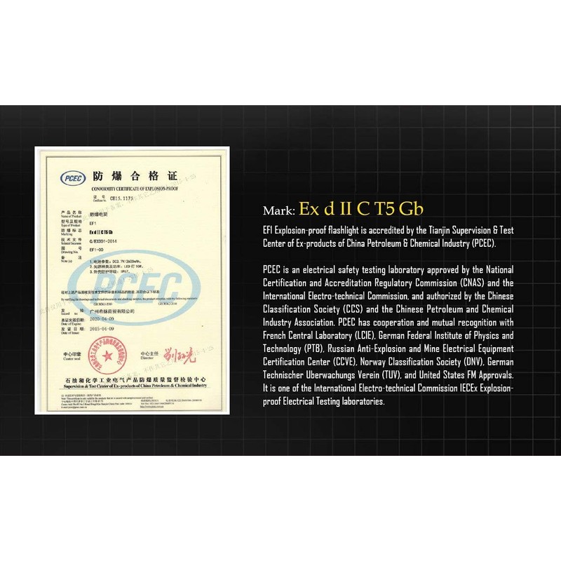 Nitecore EF1 Flashlight, Black, L-XL