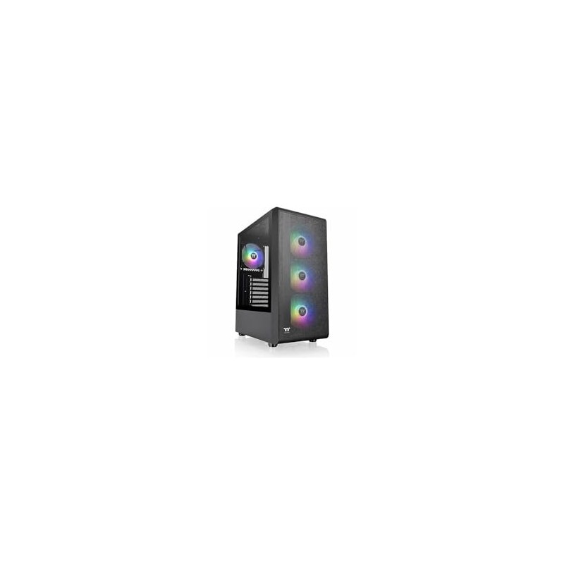 S200 Plus TG ARGB Mid Tower Computer Chassis; 4 x