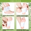 100 Unidades Parche desintoxicante para pies, con ingredientes orgánicos naturales,