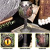 ZONSUSE Dragon Eye Goblet, Medieval Wine Goblet, Gothic Dragon Eyes