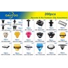 OAUTOO 200pcs for Hyundai & Kia Body Interior and Exterior