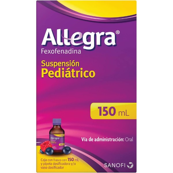 Allegra® 150 ml Pediatric Antihistamine Allergy Treatment Suspension
