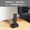 Elecom DH-FTHDL01BK Stand Adapter for Wi-Fi TV Fire TV Stick