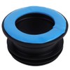 Toilet Rubber Ring ABS Plastic Odourless Rubber Seal Drain Pipe