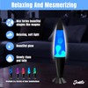 JAMBO 16" Beautiful Motion Lamp - Blue/White Wax, Relaxing Liquid