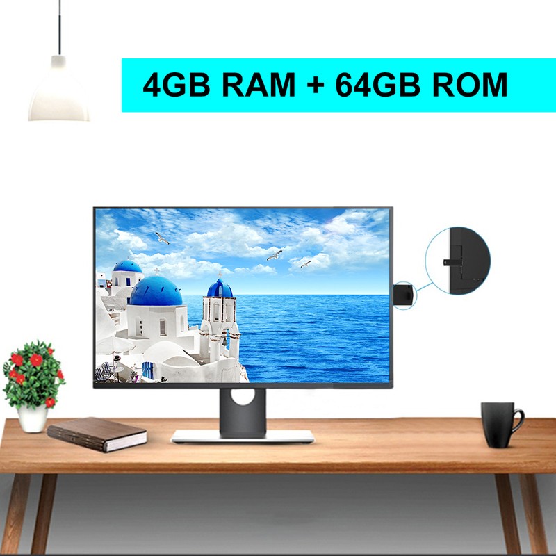 For Intel Z8350 Quad Core CPU Win10 Mini PC 4GB