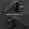 FYGL Lifting-Straps - Neoprene Padded Wrist-Wraps with Nylon Dura Grip