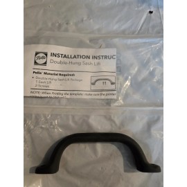 For Pella Pella Double Hung Sash Lift Pull Handle  Black OCSTMBPO