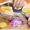 Ptyism 1 Pcs Onion Slicer(with Protective Cover) Onion Holder For丨Vegetable